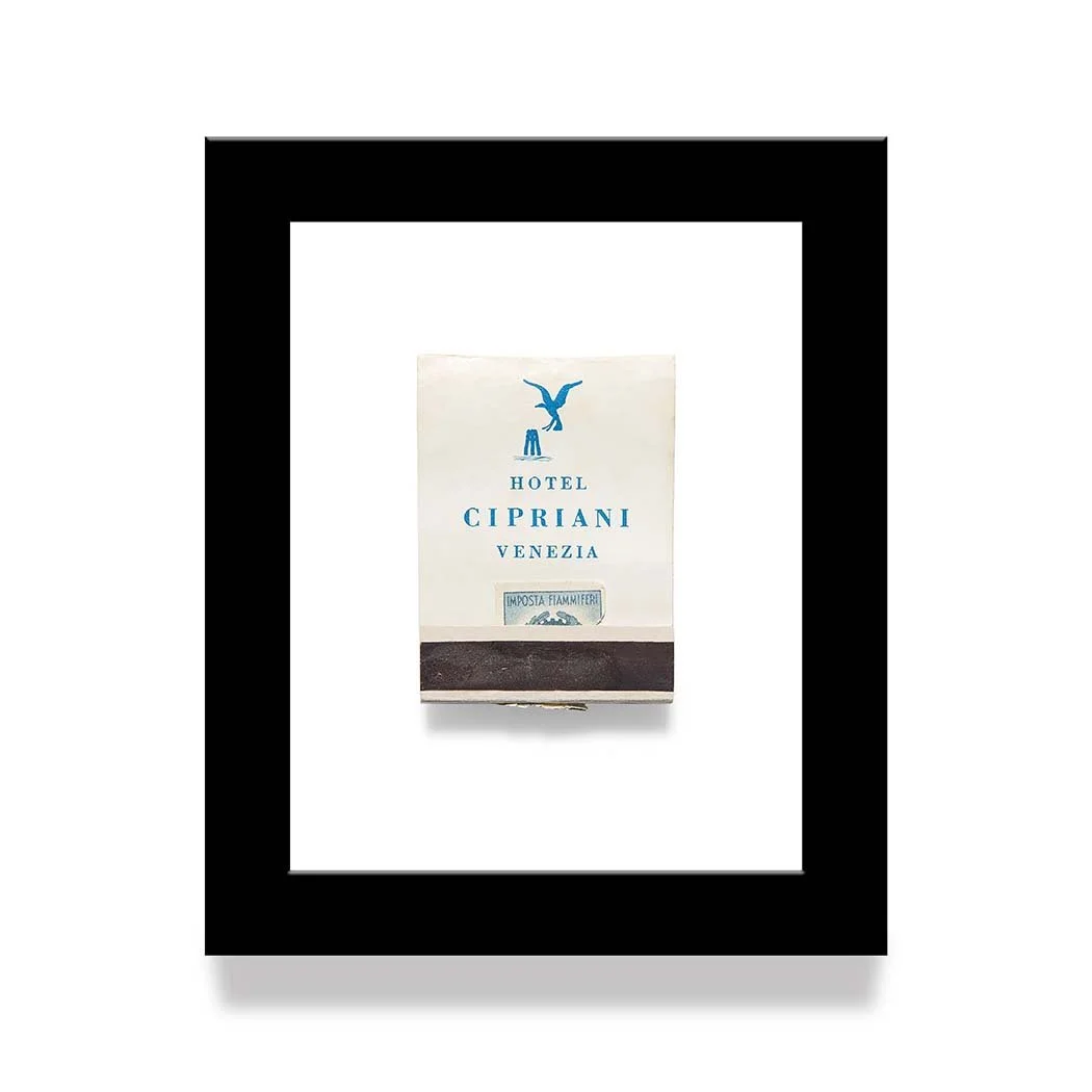 Hotel Cipriani (Venice, IT) Print @matchbookdiaries — c r c